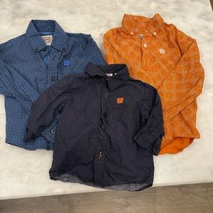 Bundle of boys cinch shirts